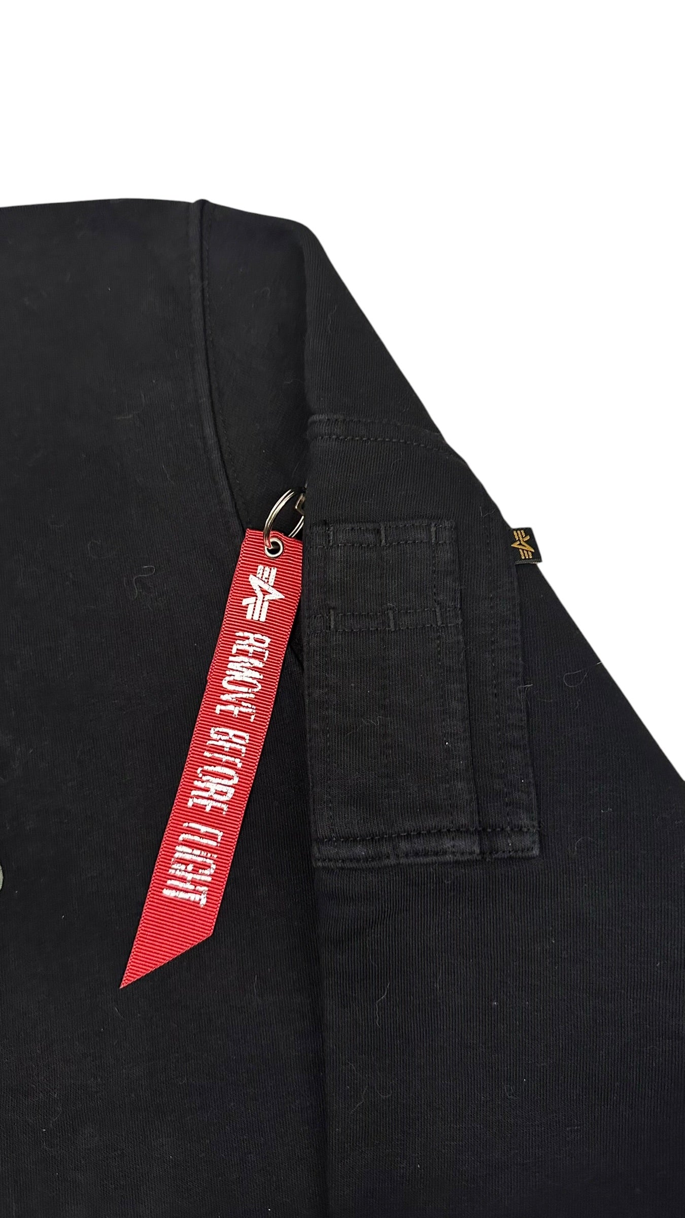 Alpha Industries Sweatshirt Schwarz L