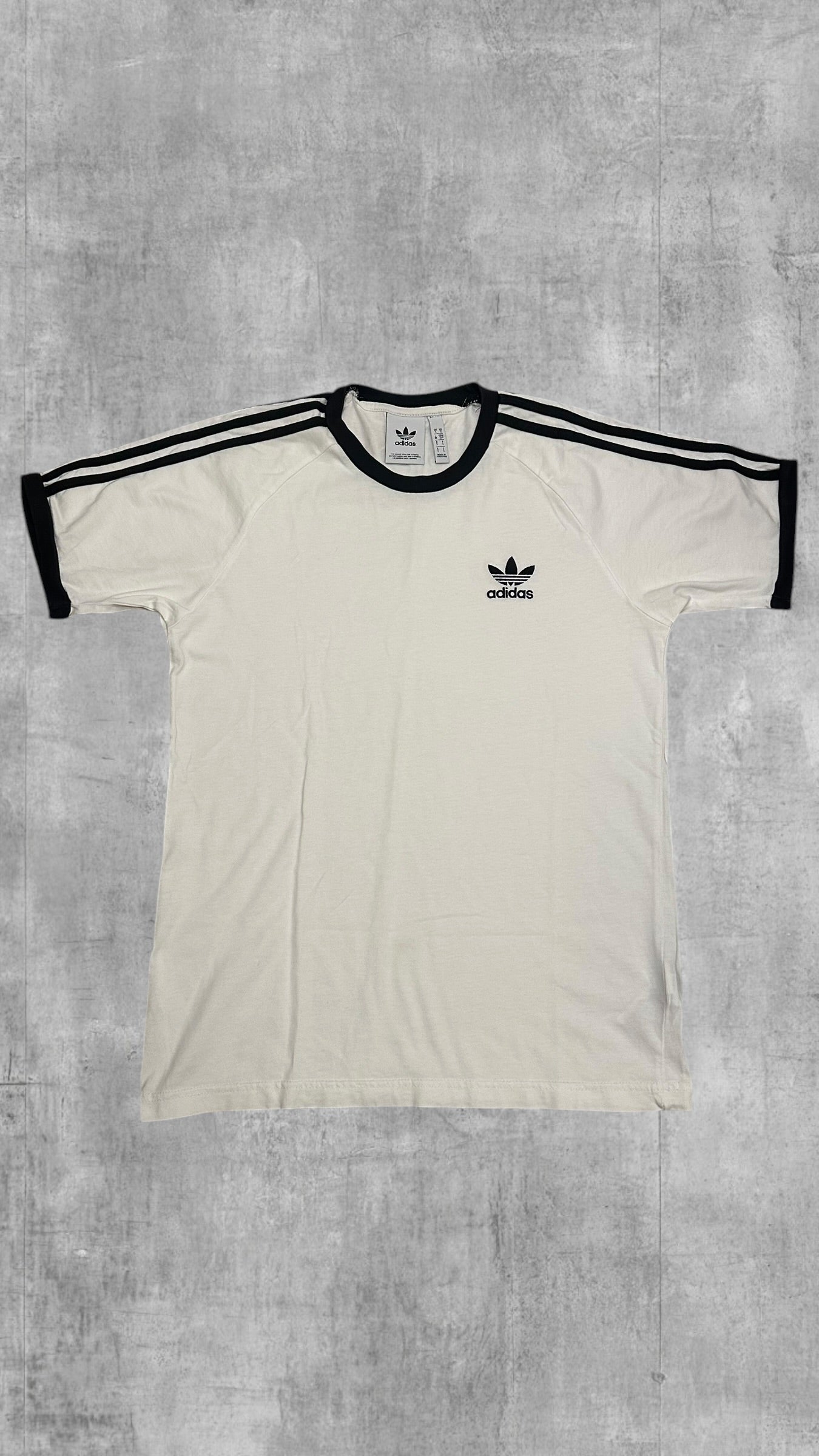 Adidas T-shirt Weiß Schwarz S