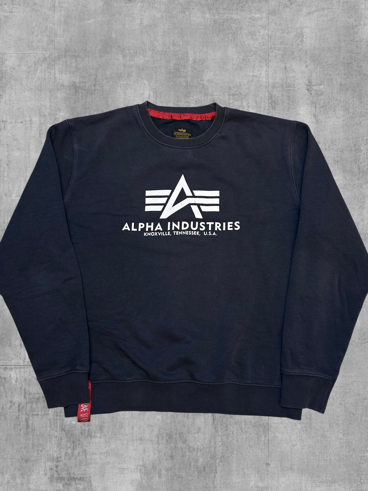Alpha Industries Sweatshirt Navy Blau M