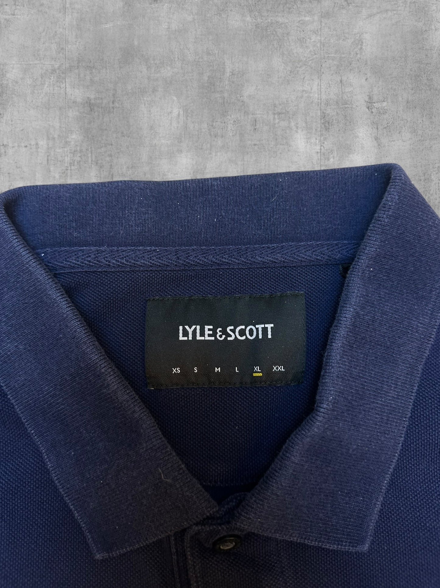 Lyle & Scott Polo Shirt Navy Blau XL