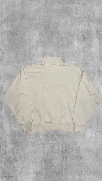Lyle & Scott Half Zip Pullover Weiß Frauengröße S