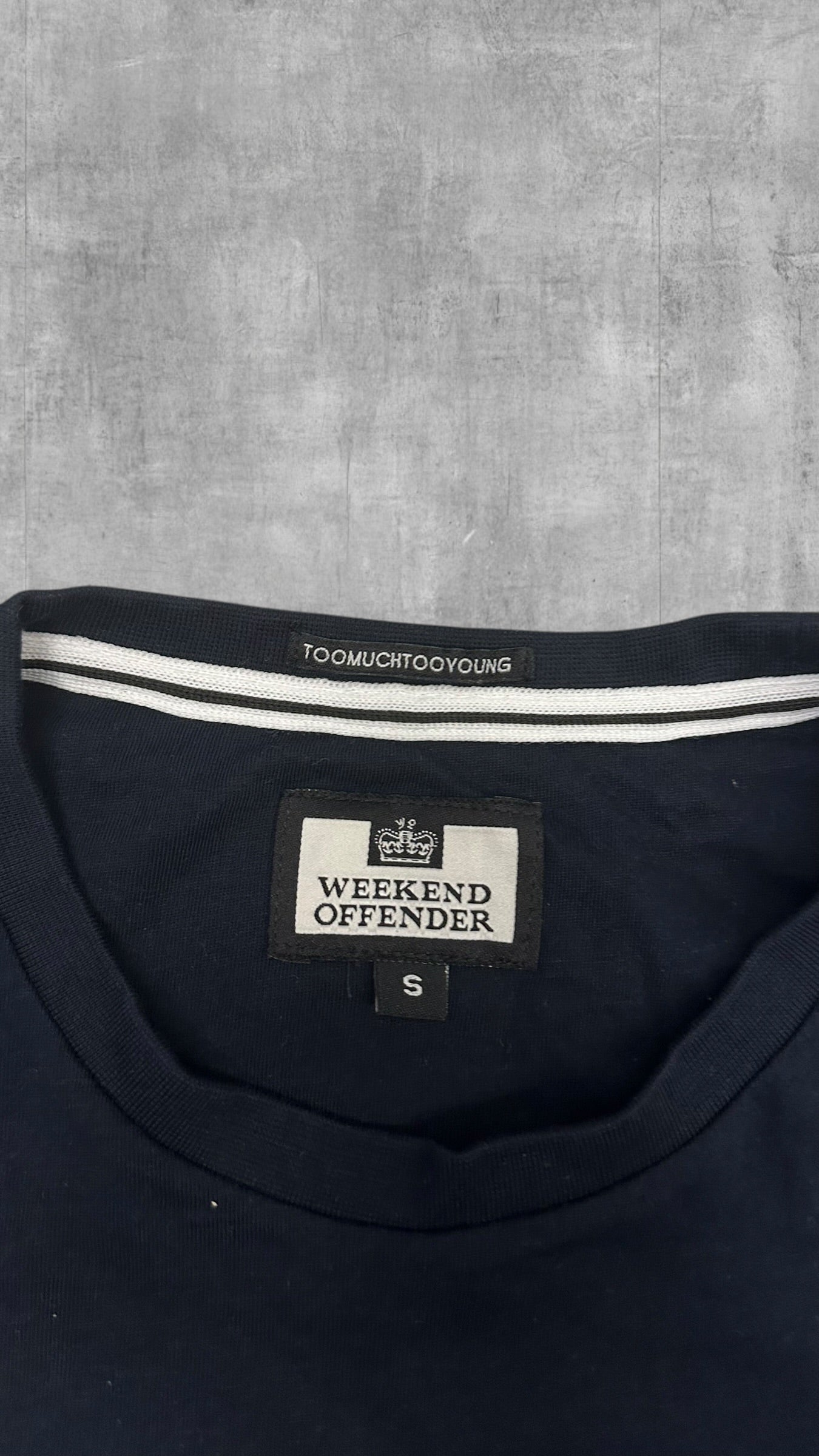 Weekend Offender T-Shirt Schwarzblau S