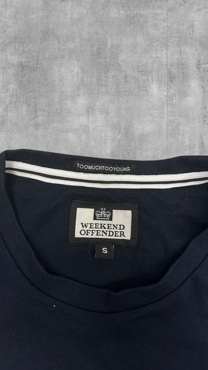 Weekend Offender T-Shirt Schwarzblau S