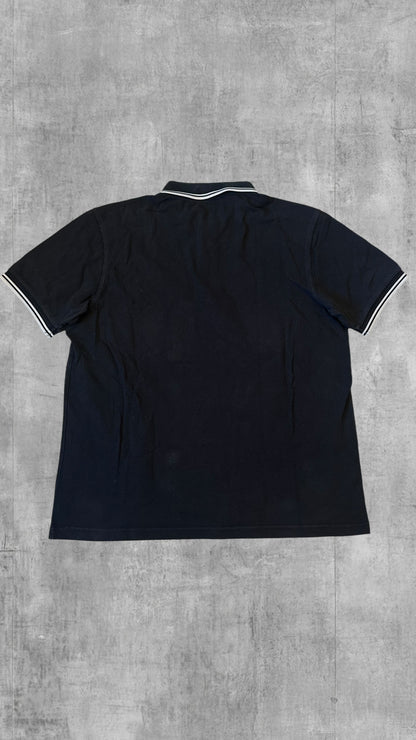 Fred Perry Polo Shirt Schwarz WeißL