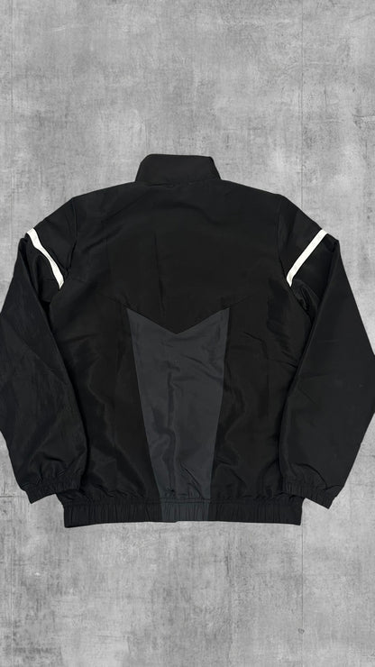 Sergio Tacchini Trainingsjacke Windbreaker Schwarz Weiß S