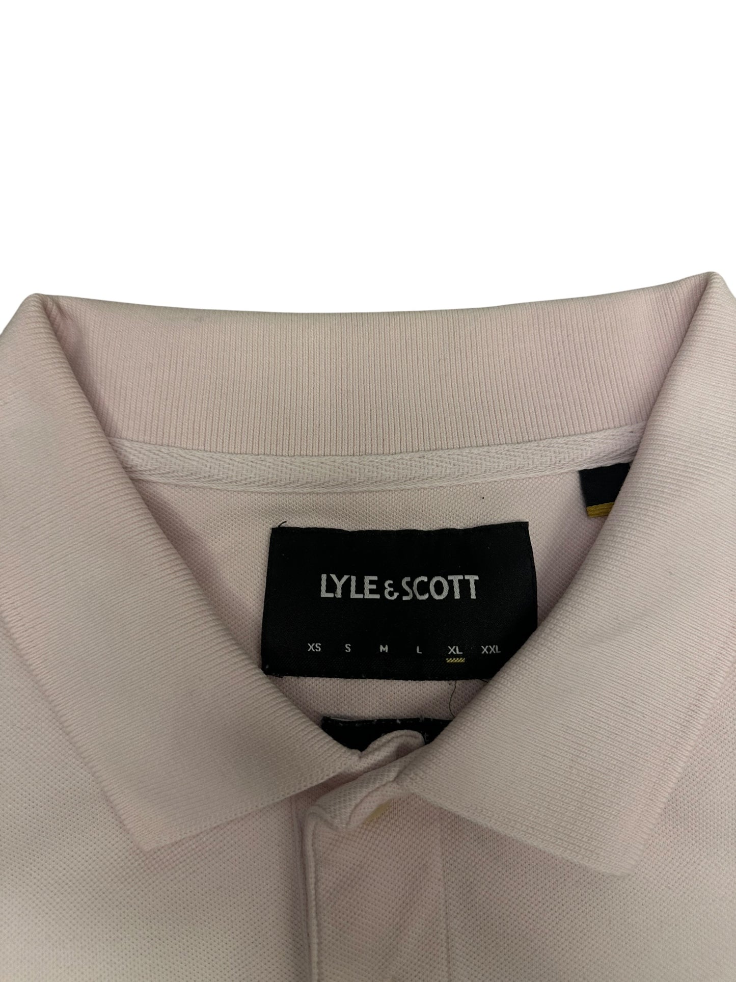 Lyle & Scott Polo Shirt Rose Weiß XL