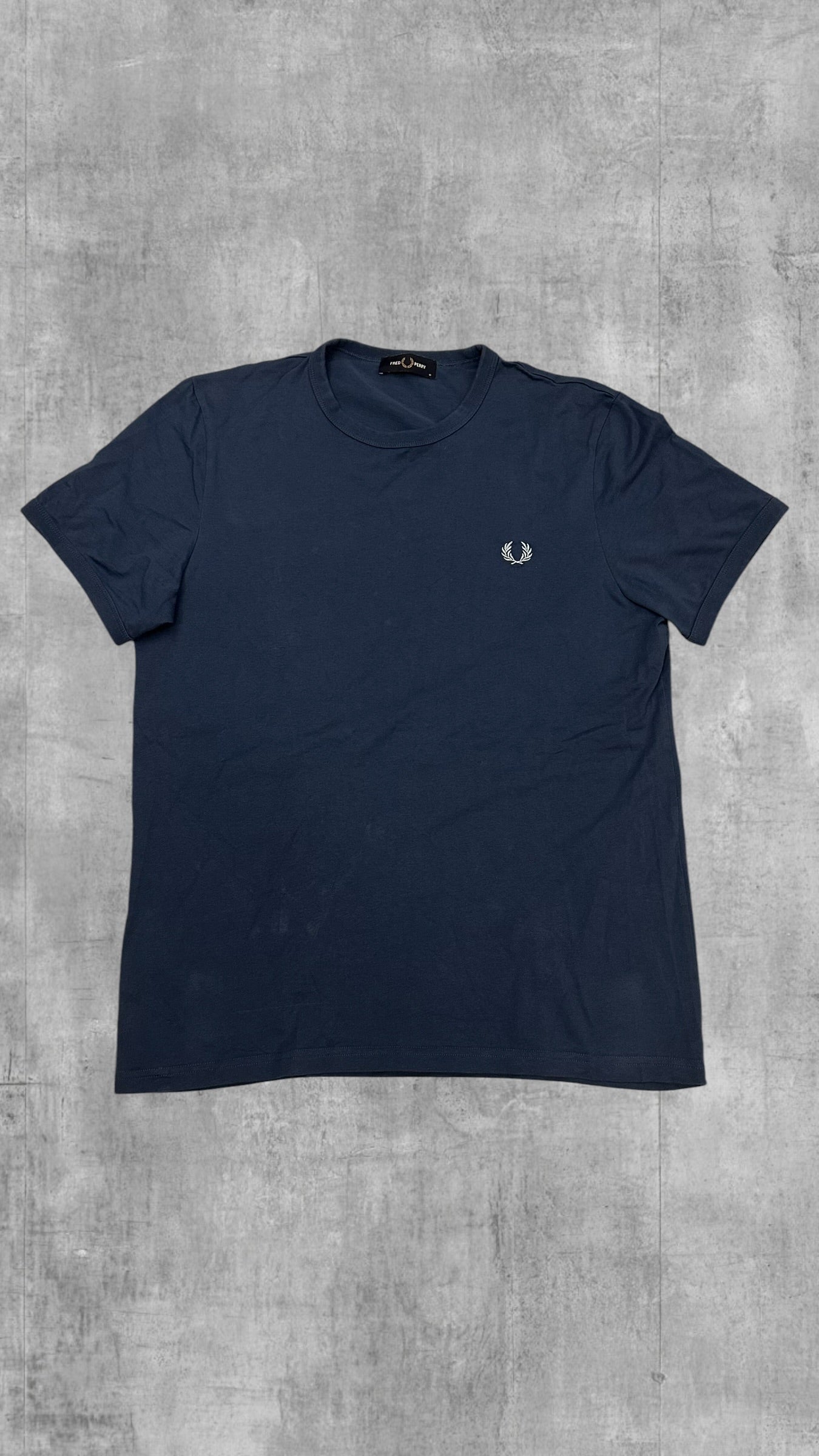 Fred Perry T-Shirt Navy Blau M