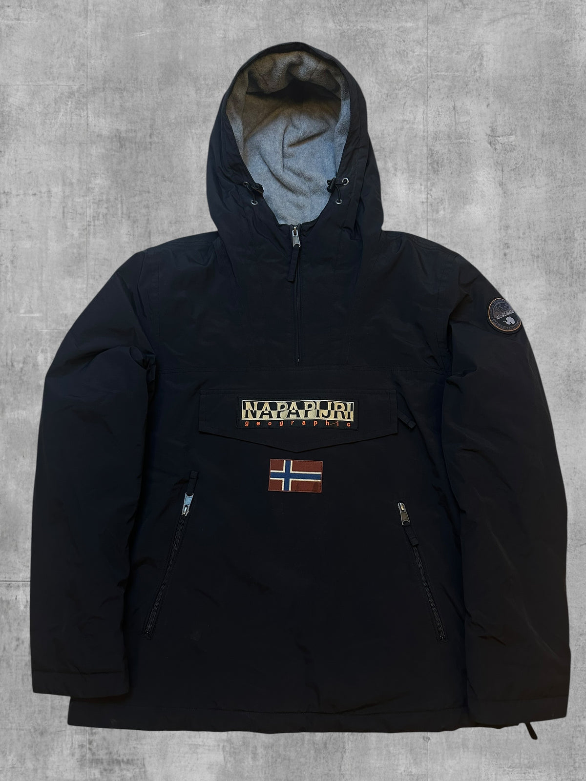 Napapijri Jacke Windbreaker Gefüttert Schwarz XL