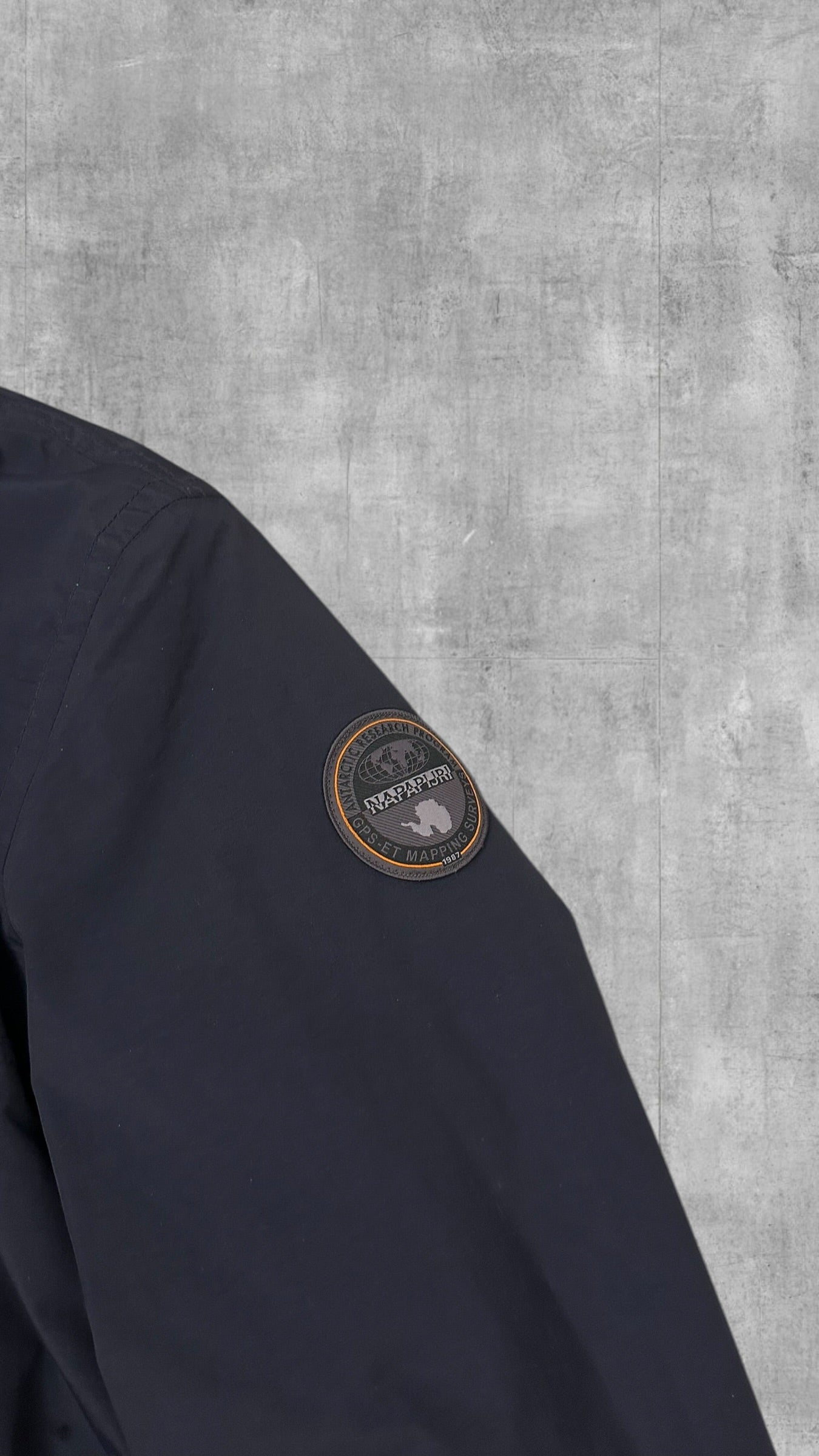 Napapijri gefütterter Windbreaker Navy Blau S