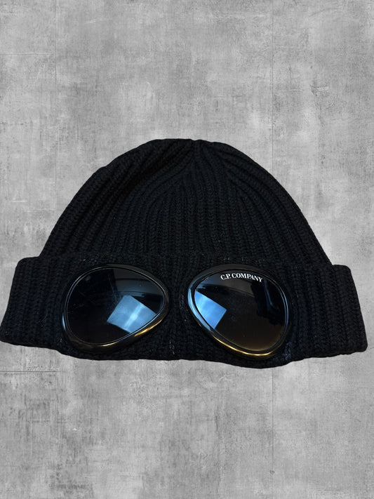C.P. Company Goggle Beanie Mütze Schwarz