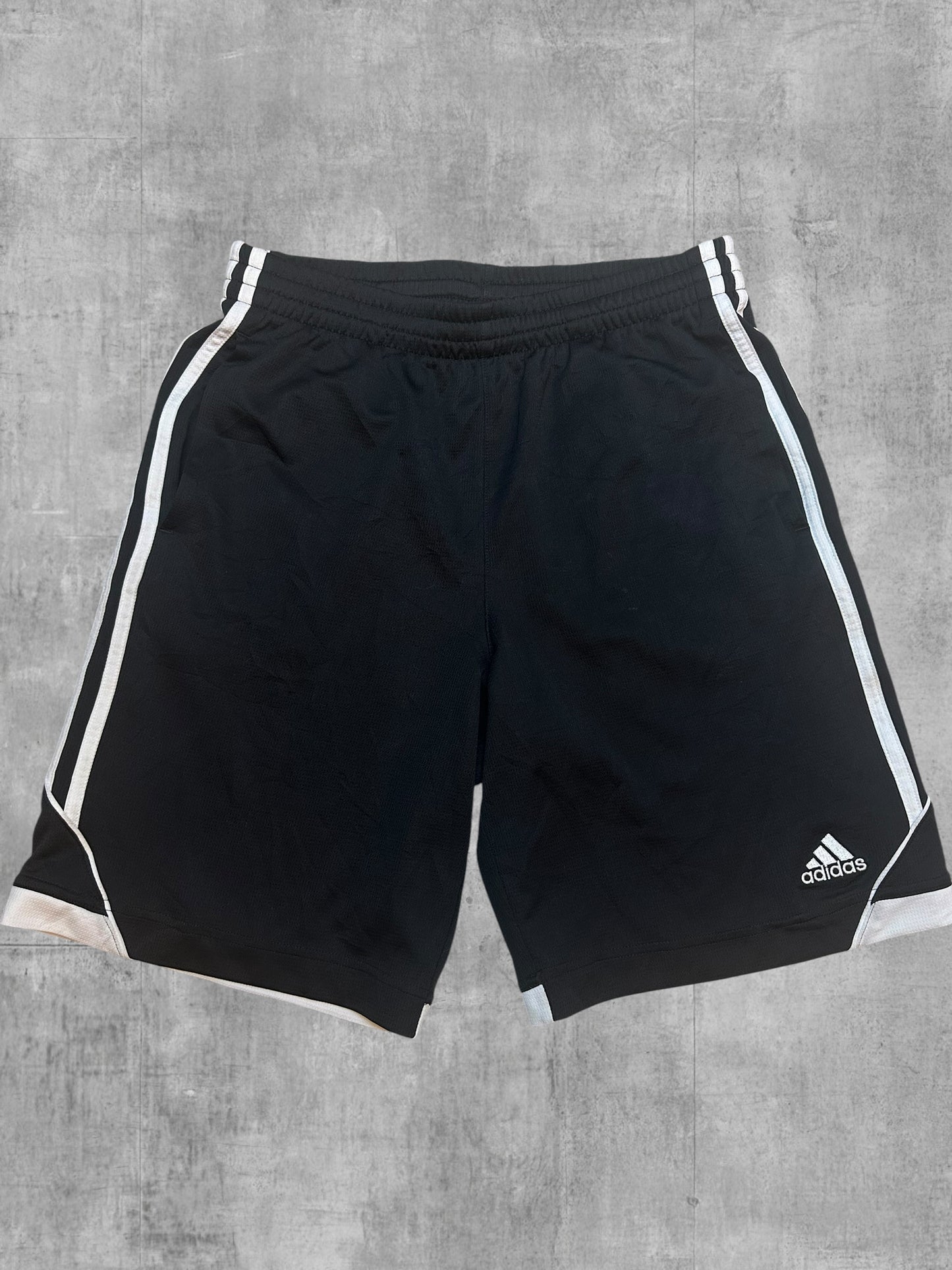 Adidas Shorts Kurze Hose Schwarz Weiß M - L