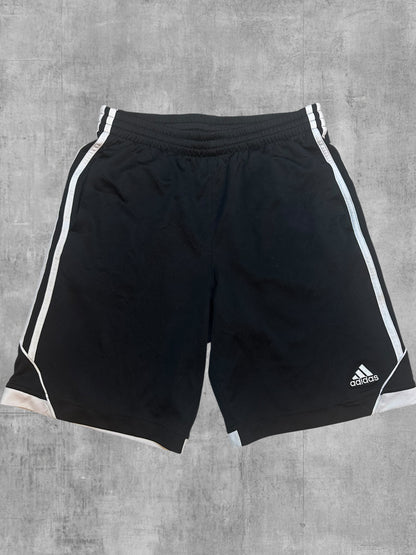 Adidas Shorts Kurze Hose Schwarz Weiß M - L
