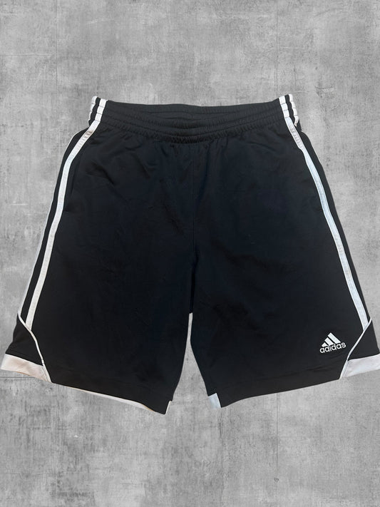 Adidas Shorts Kurze Hose Schwarz Weiß M - L