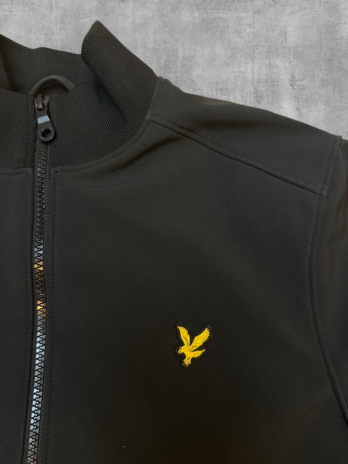 Lyle & Scott Softshelljacke Regenjacke Schwarz XS