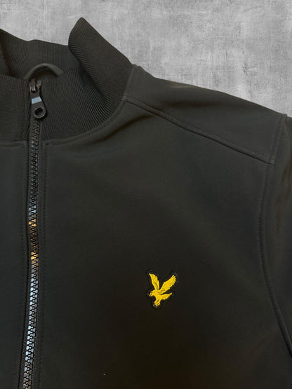 Lyle & Scott Softshelljacke Regenjacke Schwarz XS