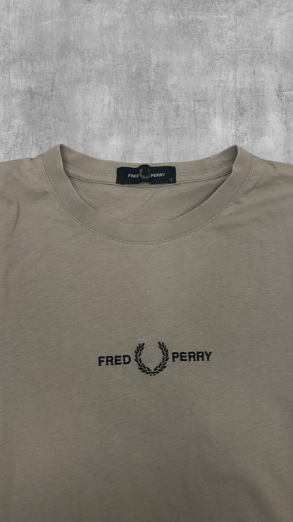 Fred Perry Taped T-shirt Grau S