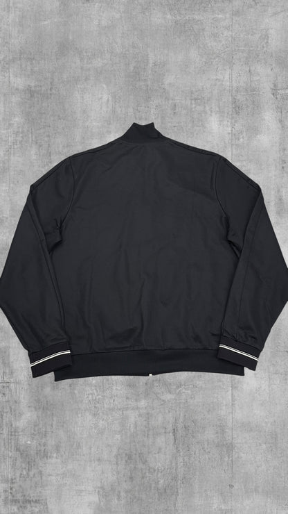Fred Perry Trainingsjacke Zip Jacke Schwarz XL