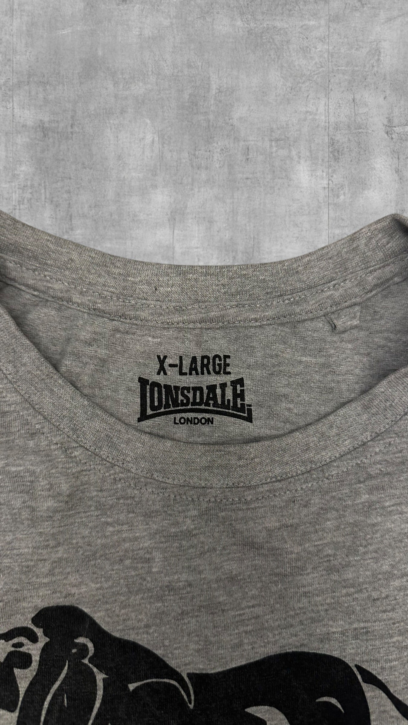 Lonsdale London T-Shirt Grau XL