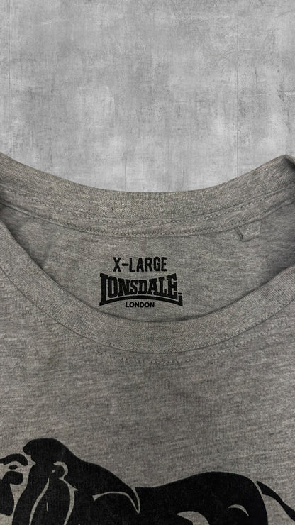 Lonsdale London T-Shirt Grau XL