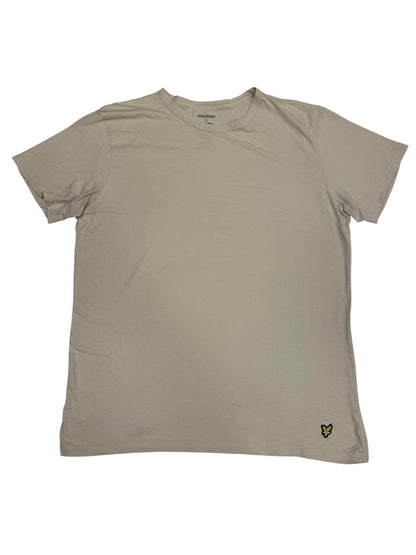 Lyle & Scott T-shirt Creme Weiß L