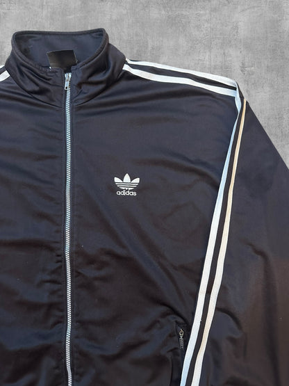 Adidas Firebird Trainingsjacke Schwarz Weiß XXXL