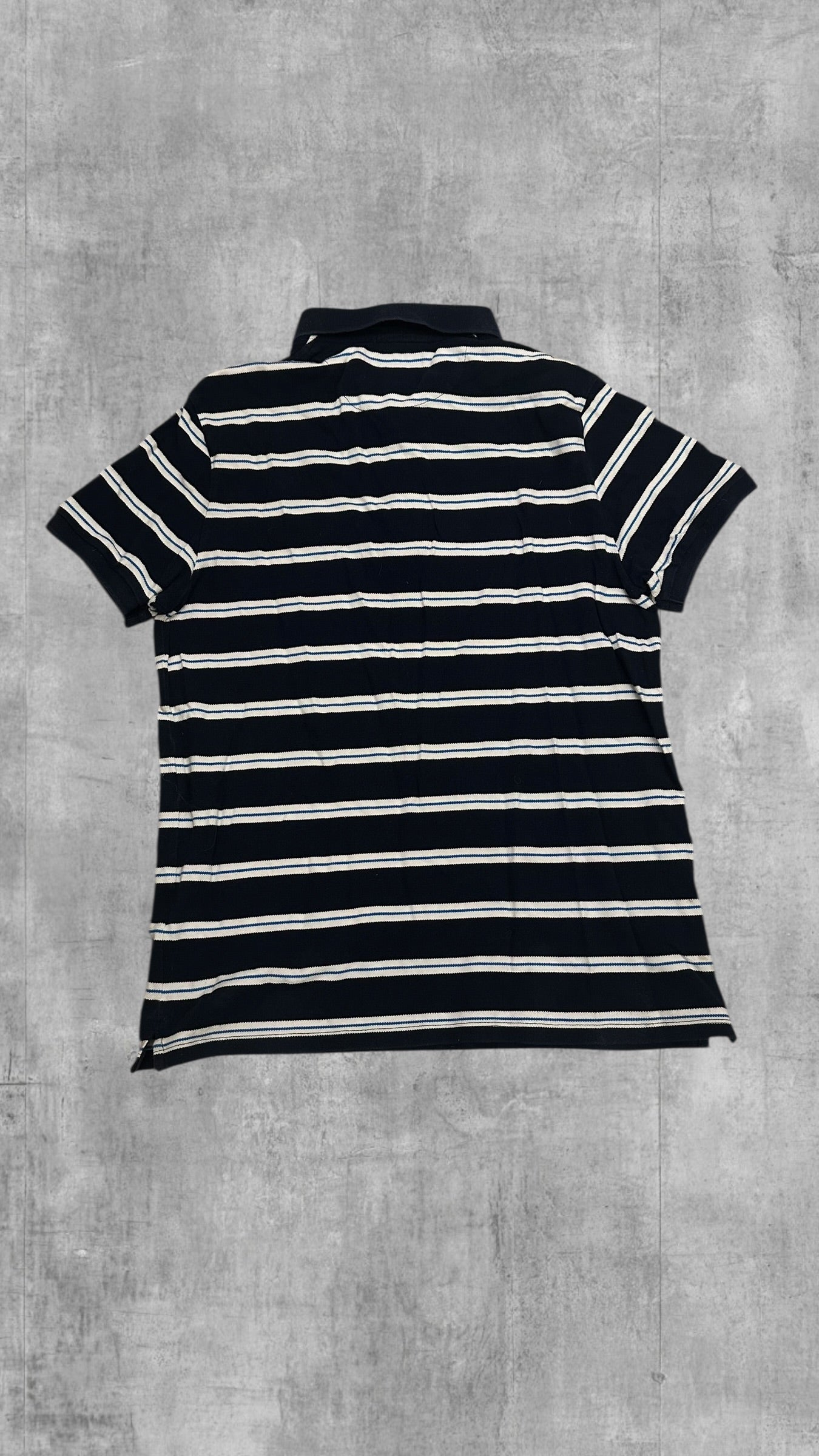 Lyle & Scott Polo Shirt Navy Blau Weiß XL