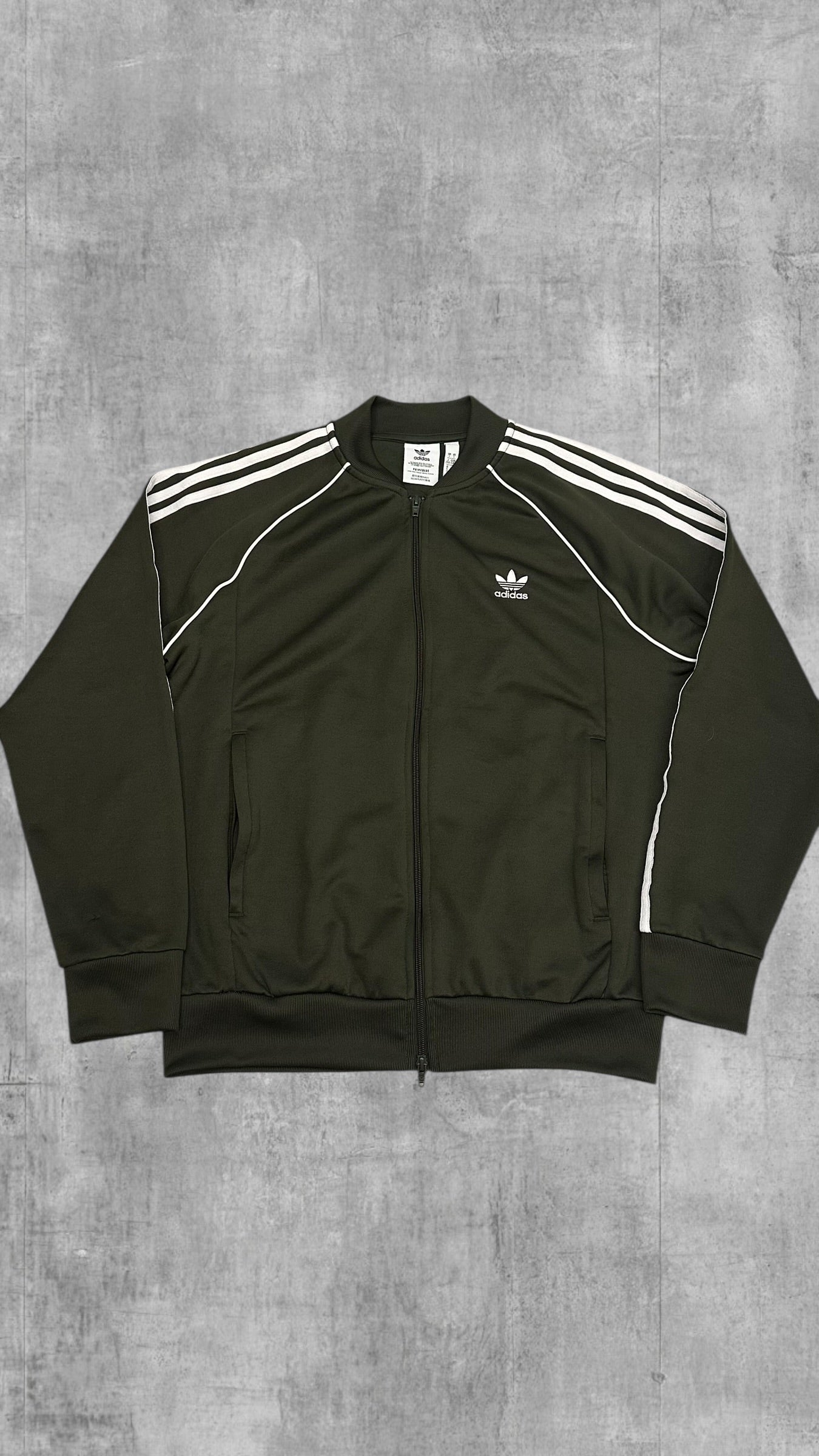 Adidas Firebird Trainingsjacke Vintage Dunkelgrün L