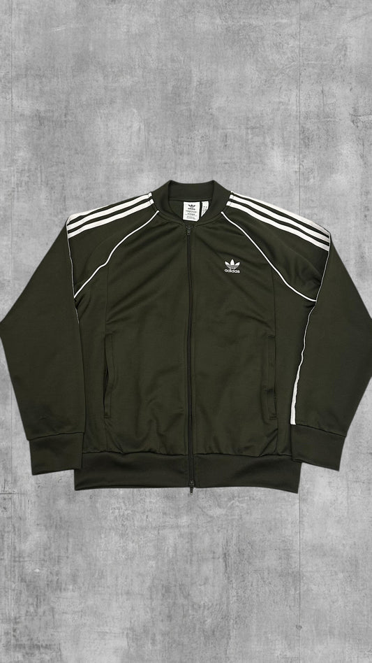 Adidas Firebird Trainingsjacke Vintage Dunkelgrün L