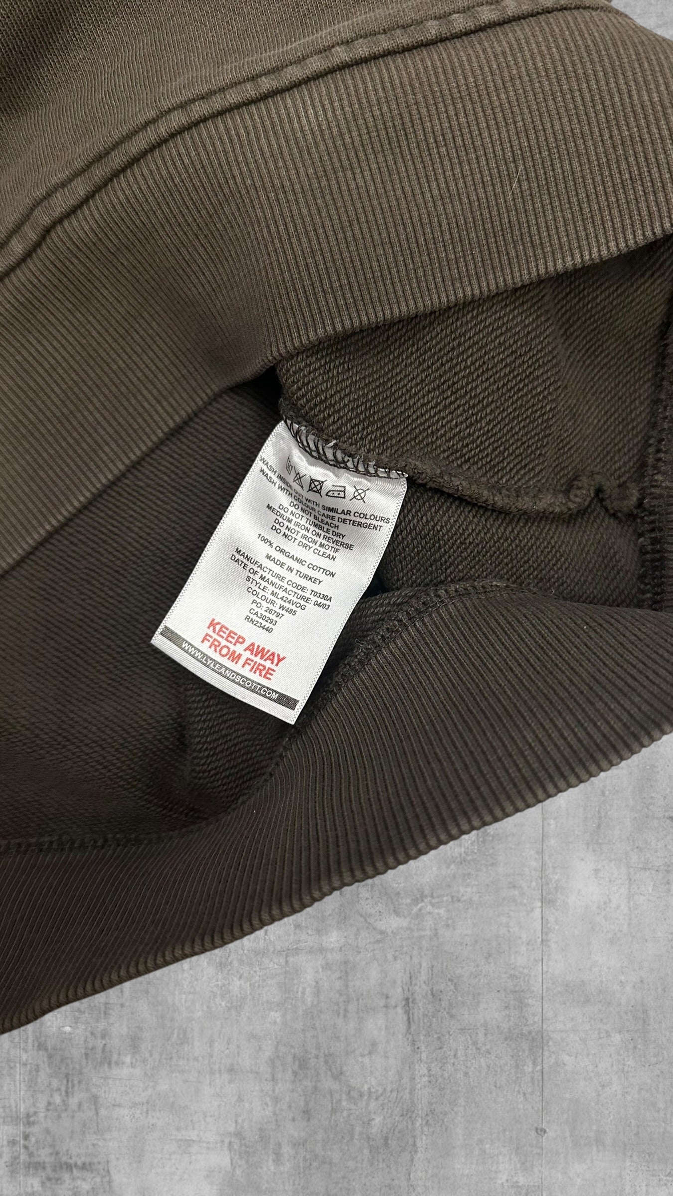 Lyle & Scott Sweatshirt Khaki Grün S
