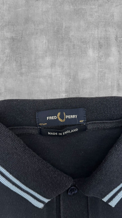 Fred Perry Polo Shirt Schwarzblau M