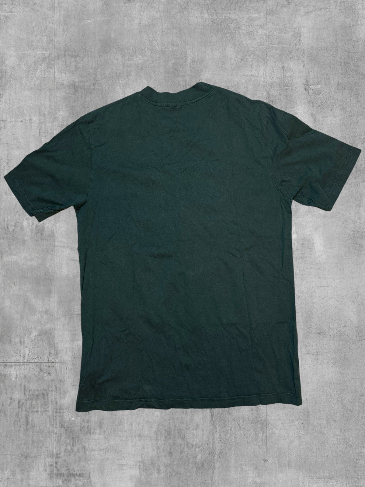 Adidas Vintage T-Shirt Dark Green M-L