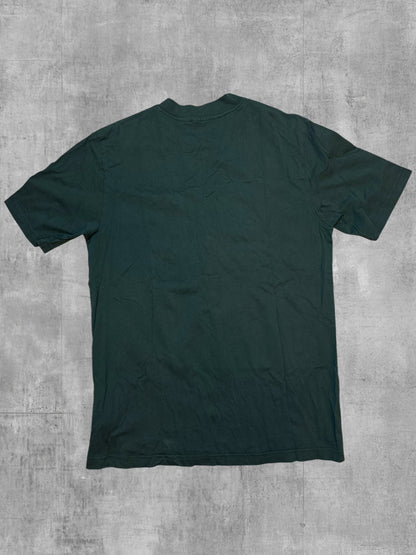 Adidas Vintage T-Shirt Dark Green M-L