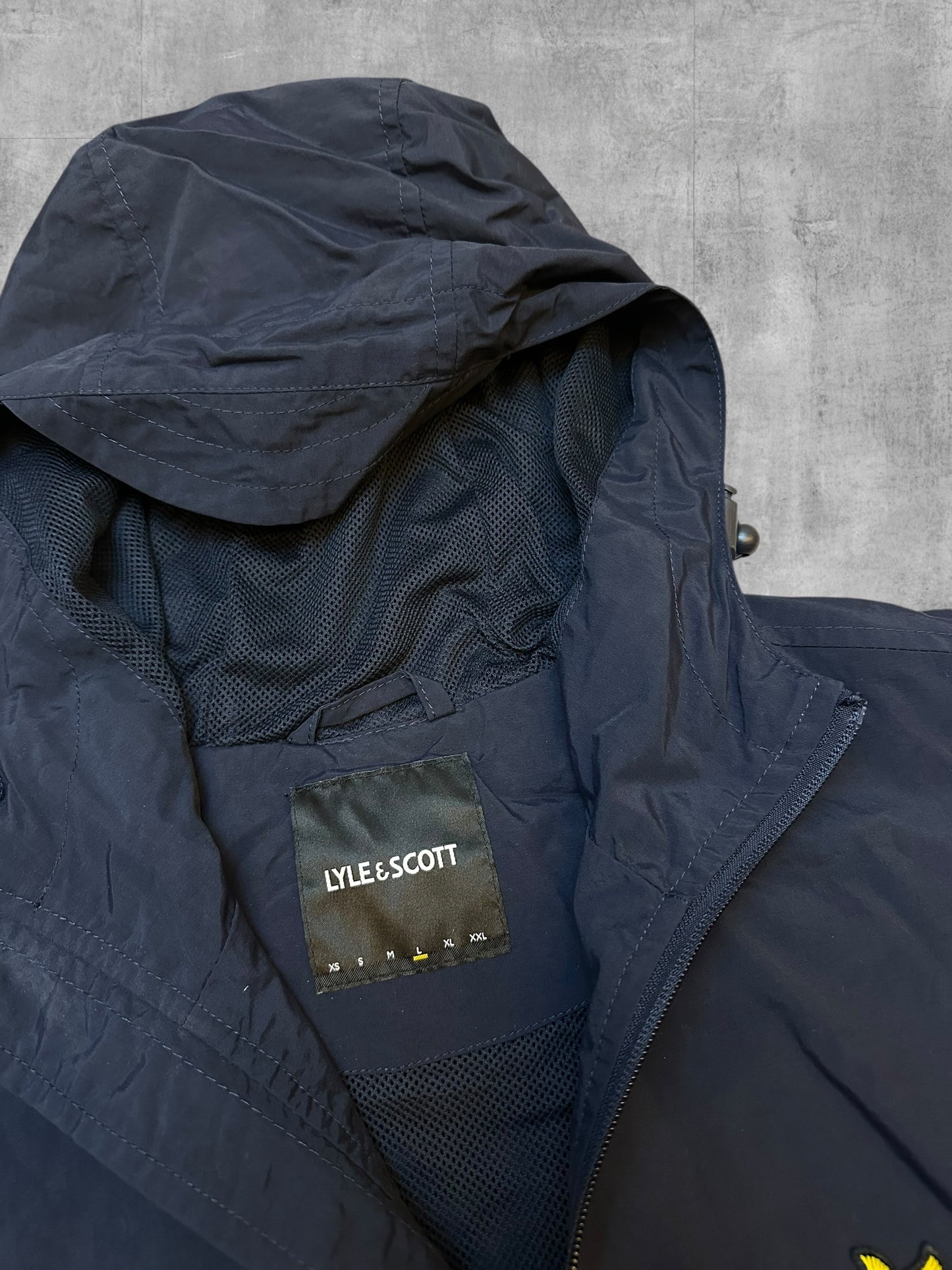 Lyle & Scott Regenjacke Windbreaker Navy Blau L