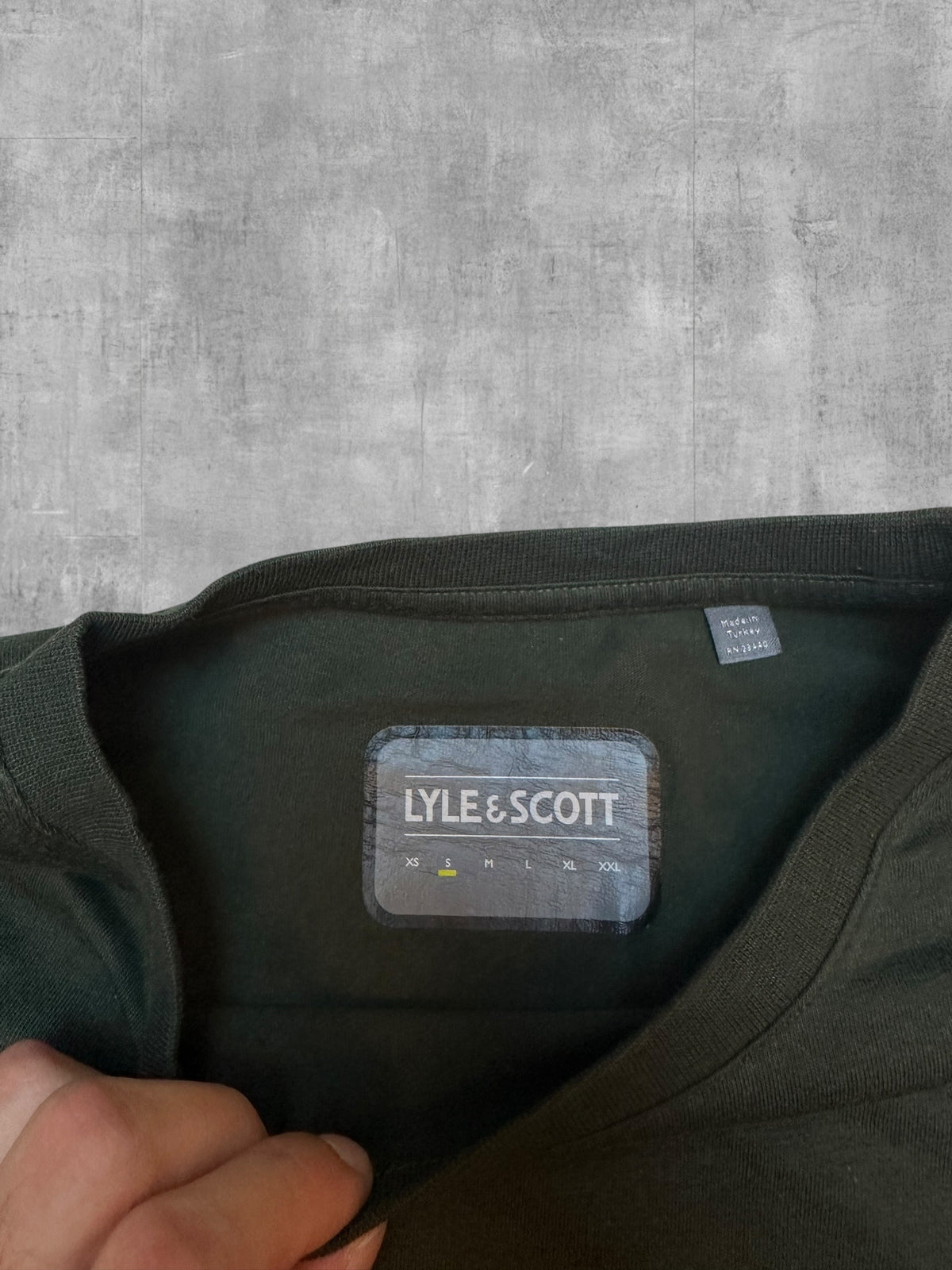 Lyle & Scott T-shirt Dunkelgrün S