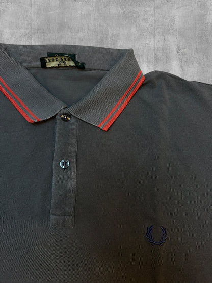 Fred Perry Polo Shirt Grau XL