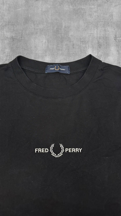 Fred Perry T-Shirt Schwarz L