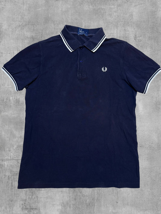 Fred Perry Polo Nero Bianco S