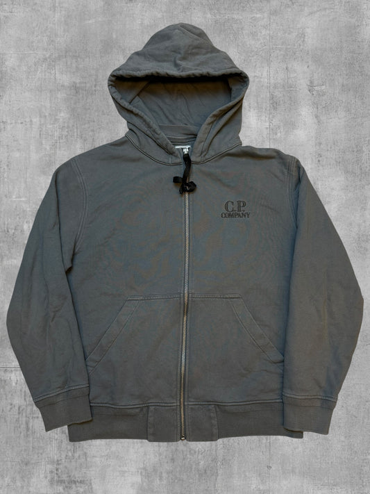 C.P. Company Zip Hoodie Grau S