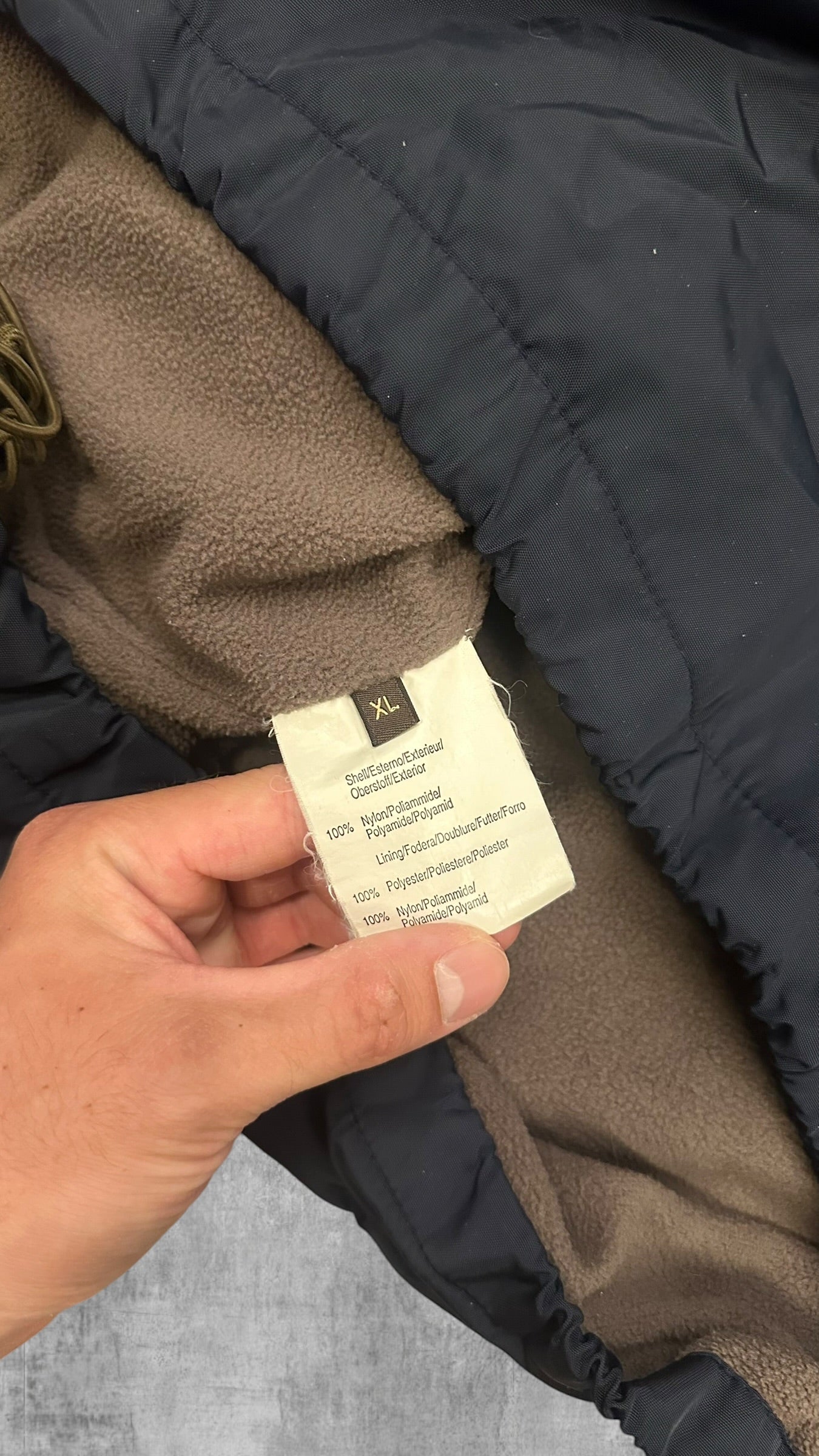 Napapijri Windbreaker Gefüttert Navy Blau XL
