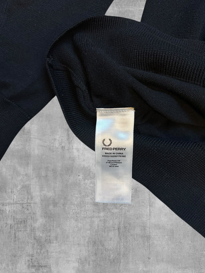 Fred Perry Sweatshirt Schwarz M