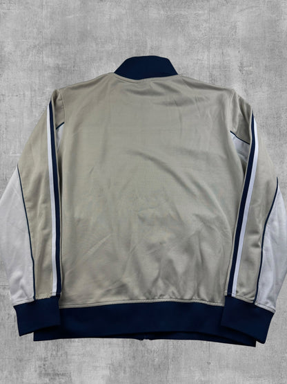 Ellesse Vintage Trainingsjacke Beige Blau XL
