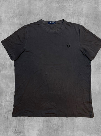 Fred Perry Backprint T-shirt Grau Schwarz XL