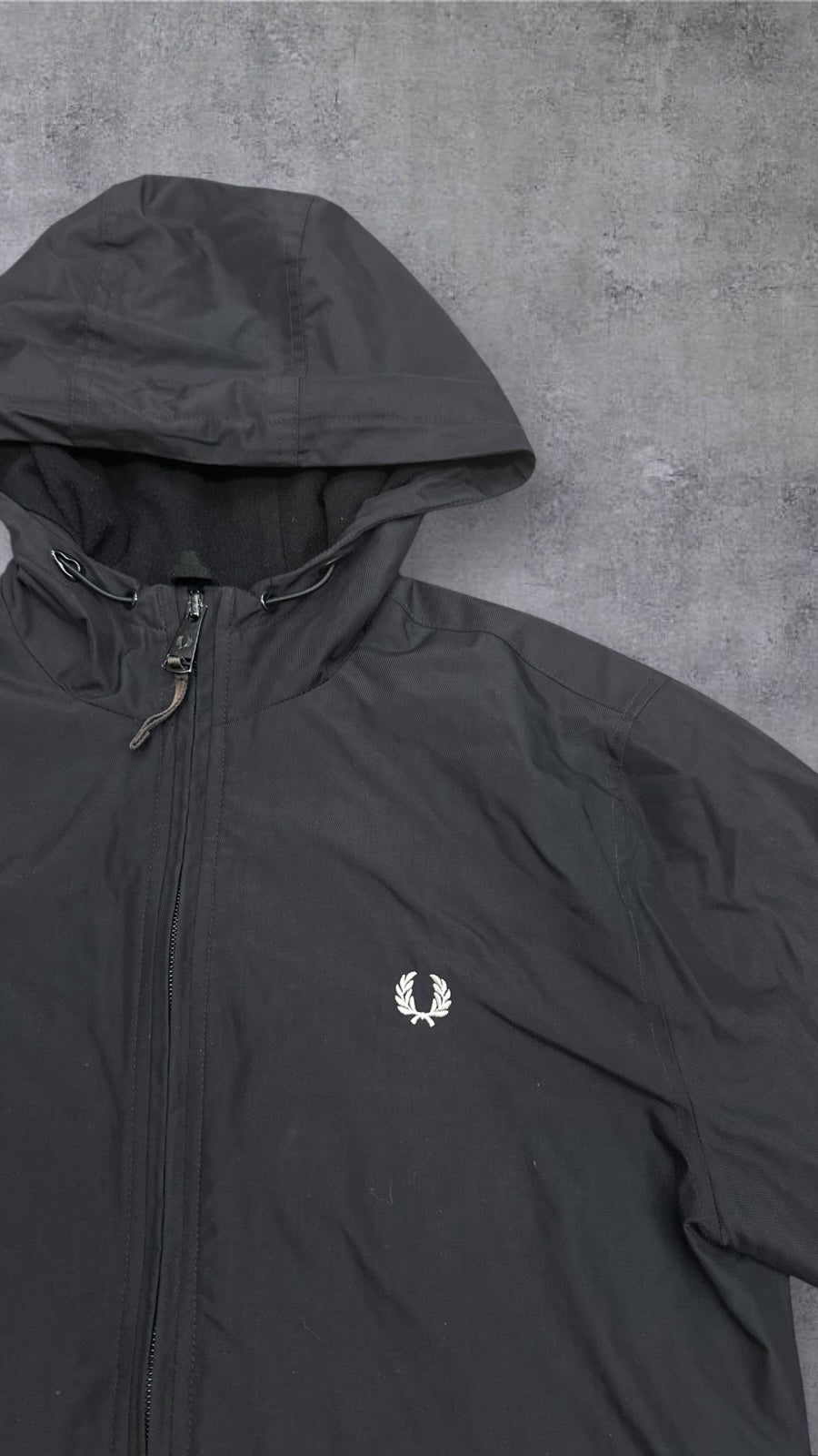 Fred Perry Softshelljacke Regenjacke Schwarz XS