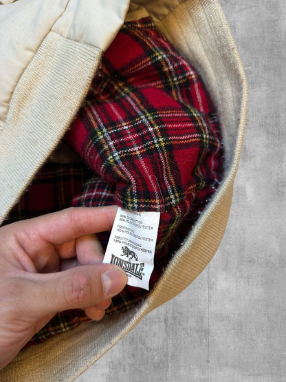 Lonsdale London Harrington Jacke Creme Weiß S