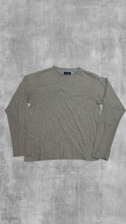 Fred Perry Longsleeve T-shirt Grau M