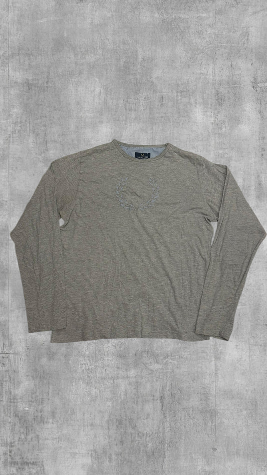 Fred Perry Longsleeve T-shirt Grau M
