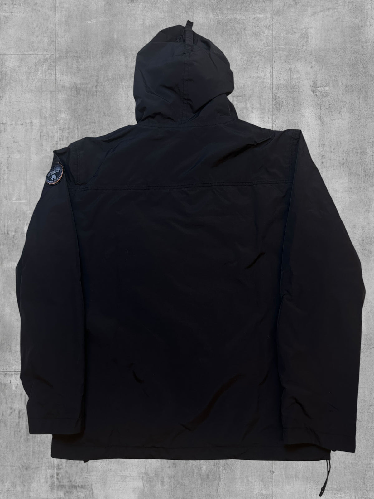 Napapijri Windbreaker Regenjacke Schwarz 3XL