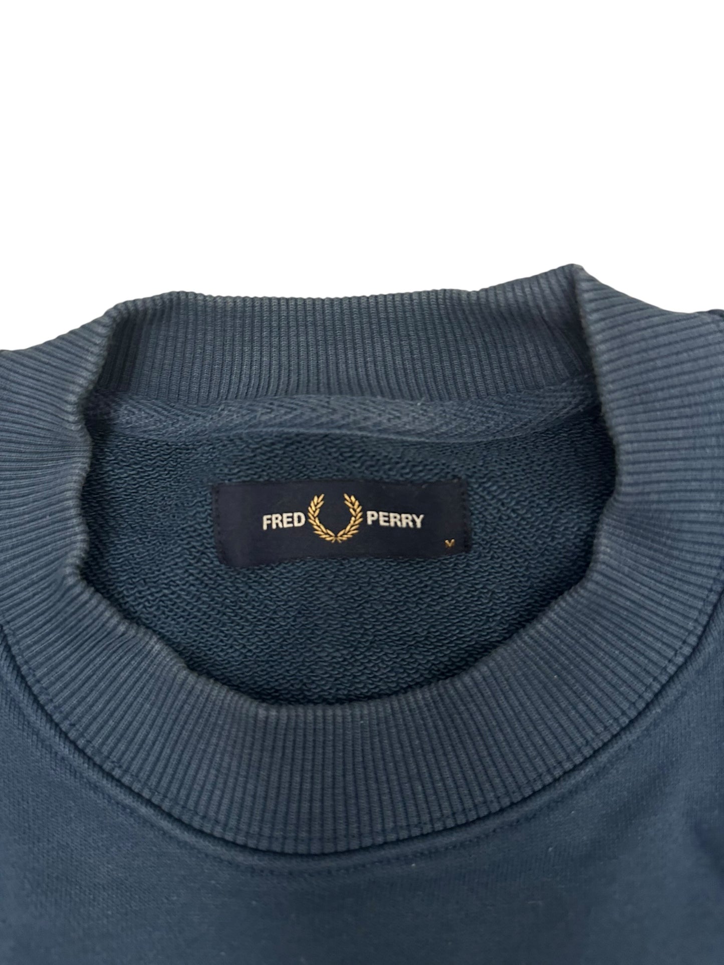 Fred Perry Sweatshirt Navy Blau M