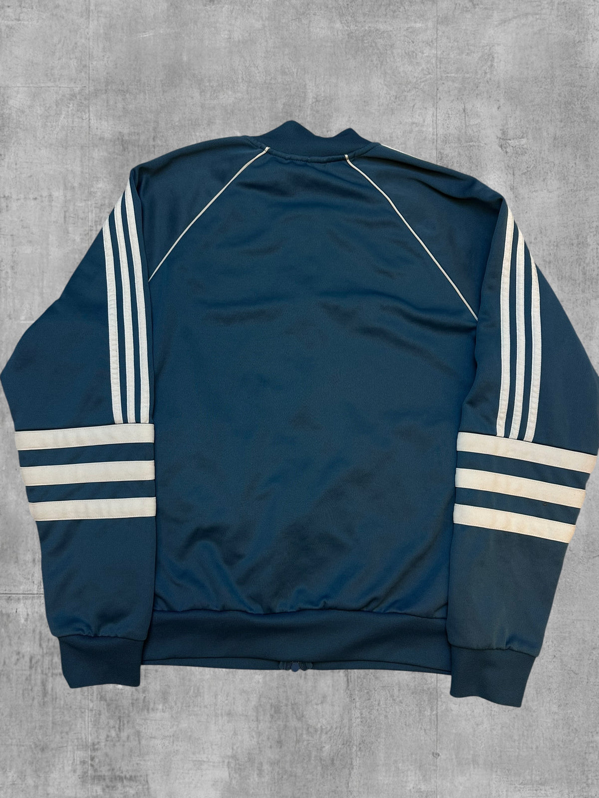 Adidas Firebird Track Jacket Turquoise White M