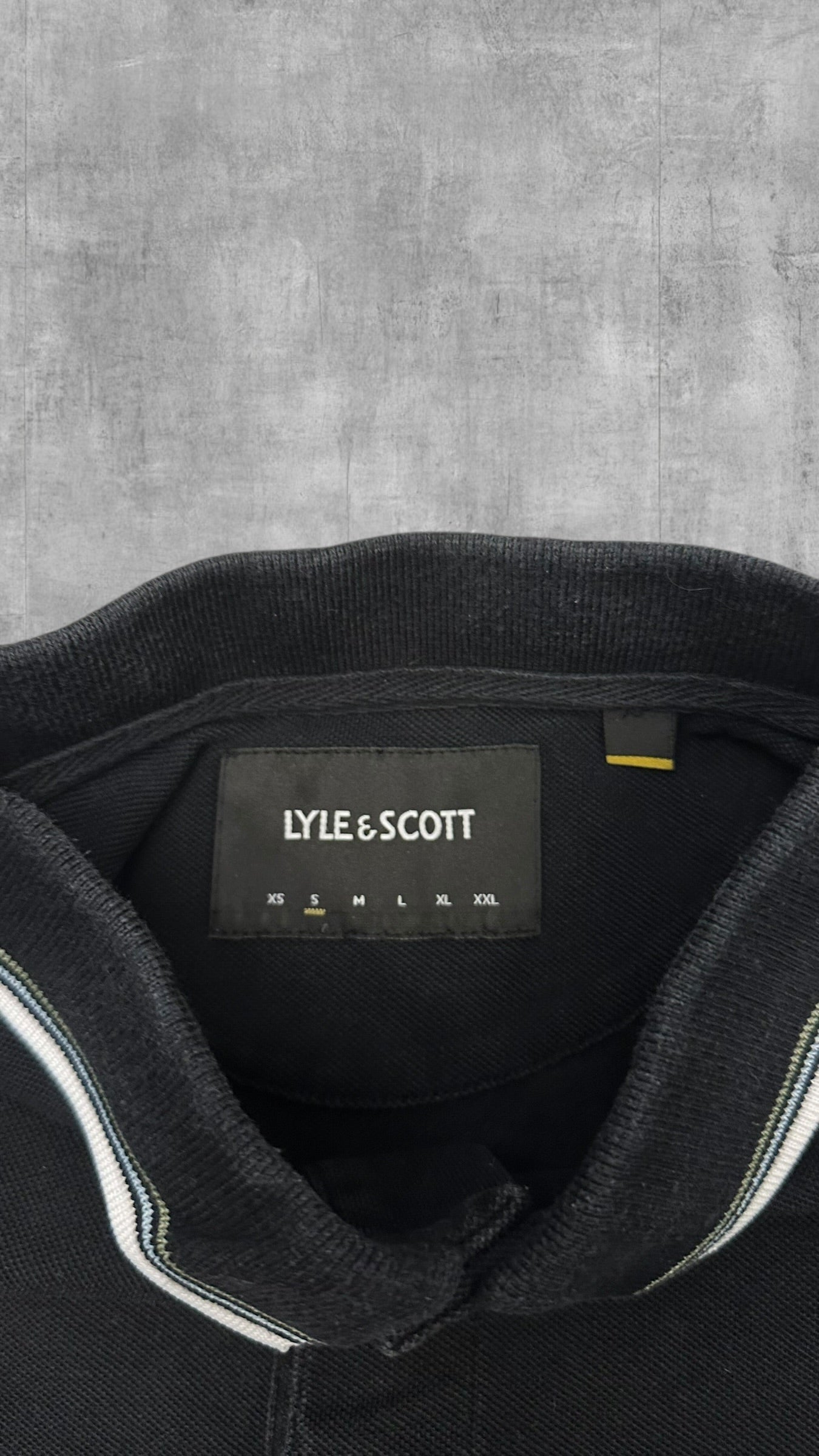 Lyle & Scott Polo Shirt Schwarz S
